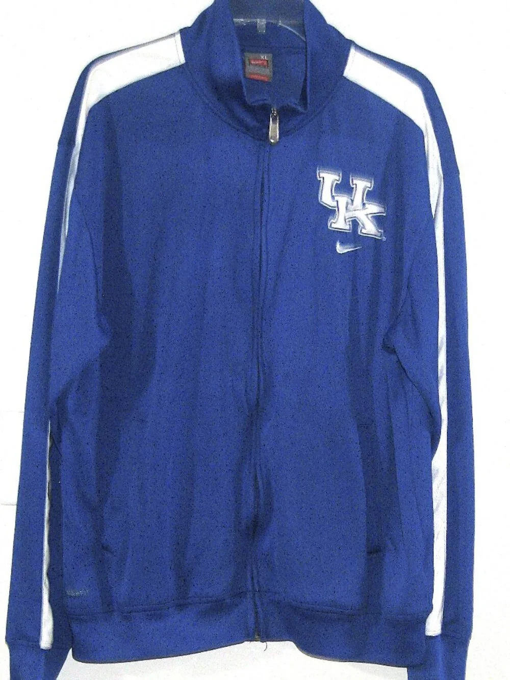 Nike UK Blue Full  Zip Kentucky Wildcats Jacket  Sz XL